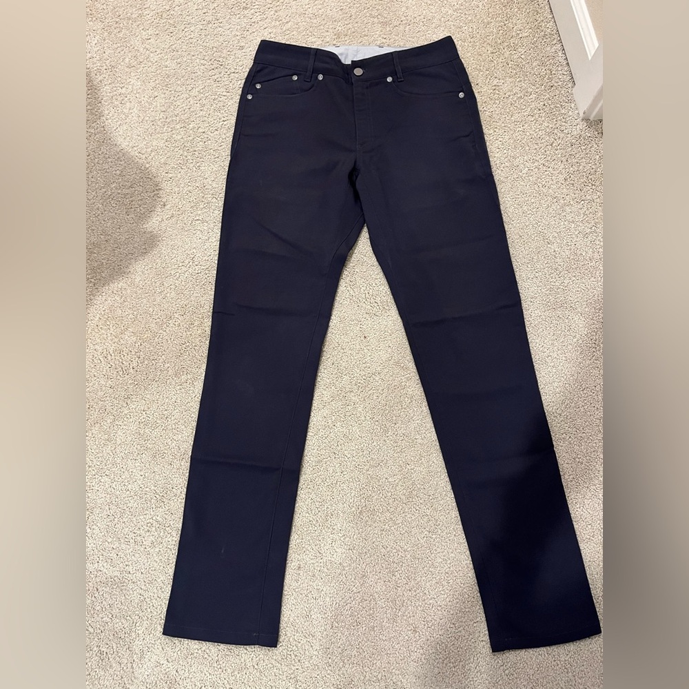Navy Blue Outlier Slim Dungarees. Excellent used condition.